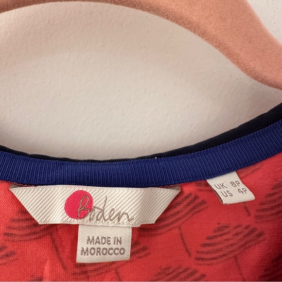 Boden Umbrella Print Dress Size 4 Petite 4P Small Petite SP - Picture 2 of 4